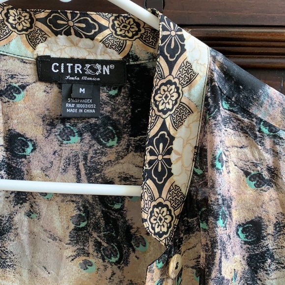 Beautiful silk Tunic Women’s Size M - Picture 2 of 5